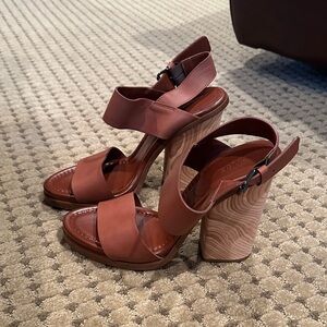 Vince Tan Heeled Sandals